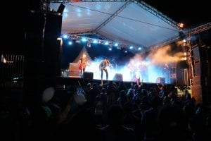Show da banda Gratidão da Marcha para Jesus em Tacuru