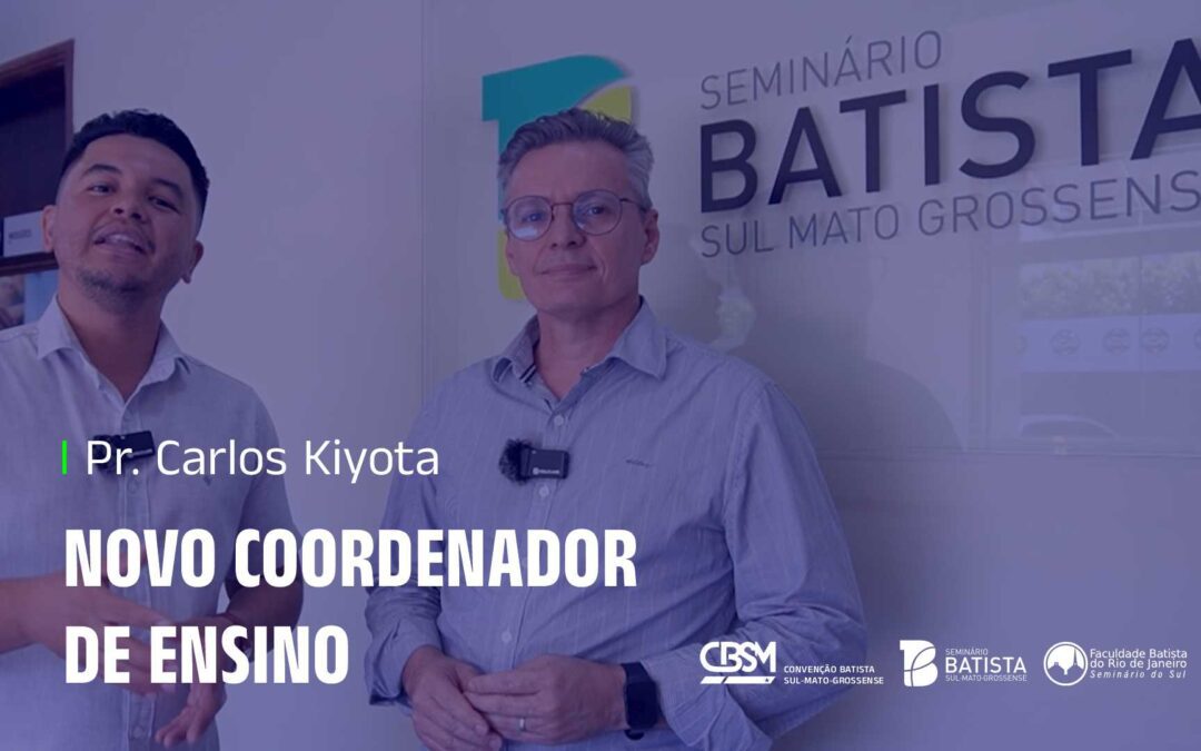 CBSM apresenta novo Coordenador de Ensino