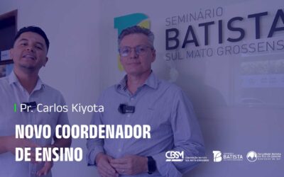 CBSM apresenta novo Coordenador de Ensino